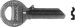 Abus Original Key Blanks AB62GR