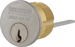 Rim Cylinder 6-Pin, RL Keyway, 1-Bitted, 2 Nickel Silver Keys, 630/US32D Stainless Steel