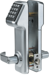 SFIC Prep, i-Qwik Lite Keypad Entry Cylindrical Lockset, Crescent Lever, 160 Users, Small Format IC, Less Core, , 2-3/4in Backset, ANSI Strike, 626/US26D Satin Chrome