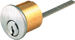 Rim Cylinder, Everest C145 Keyway, 605/US3 Bright Brass