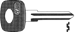 Mercedes Benz Key Blanks