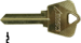 Arrow Large Bow, 6 Pin Key Blanks K7 1179A