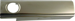 Cylinder Dogging Kit 36in, 630/US32D Stainless Steel
