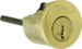 KW1 SmartKey Cylinder with Housing for 780/980 Deadbolts, 605/US3 Bright Brass