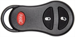 Chrysler Remote Shell 3 Button U,L,P