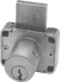 1-3/8in Drawer Deadbolt Lock, National D4292/ NA12 Keyway, Keyed Alike to 107, 7/8in Barrel Diameter, Grade 1, 606/US4 Satin Brass