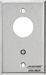 Mortise Key Switch, Momentary, Single Gang, 12/24VDC, SPDT, Bi-Color LED, 5 Amp Plunger Switch, 626/US26D Satin Chrome
