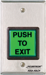 Emergency Exit Button, Momentary, 12/24VDC, 3 Amp SPDT Relay, Green Lenses, Blue ADA Lenses Included