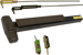 KIT - QEL (Quiet Electric Latch Retraction), RX (Request to Exit Switch), CVR (Concealed Vertical Rod) Grooved Exit Device, Exit Only, No Trim, 36in x Adjustable (Heights Up to 120in), Grade 1, 710/US11P Dark Bronze