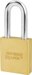 Padlock Multi-Cylinder Brass 2in x 2in