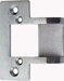 3000 Faceplate 2-3/4in x 1-1/8in with Extended Ramp (Adds 3/8in), Fits Timely Frame - T-Strike, Satin Chrome