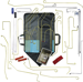 33 Piece Late Model Car Opening Tool Kit