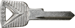 Ford Key Blank 1127DP H27