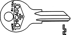 Chicago Key Blanks C1041P CG27 K39