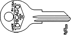 Chicago Key Blanks 5-Disc