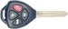 Toyota 4 Button Remote Head Key