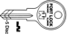 Fort Key Blanks F/23000 Series 4 & 5 Disc