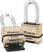 Carded Resettable Brass Padlock 2-1/16in