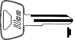 +Honda Motorcycle Key Blanks
