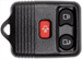 Ford Remote Shell 3 Button U,L,P