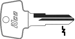 Fiat Key Blanks