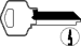 Tesa Key Blank R59