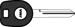 MIT16A-PT Mitsubishi Transponder Encrypted