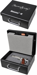 Heavy Duty Handgun Safe, 10-1/4in x 12-1/2in x 4-1/4in, 10 Gauge Steel, Simplex Mechanical Push Buttons, 28lbs