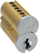 SFIC Core, 6 Pin Uncombinated, Best Prep G Keyway, Uses Spring Cover (6-Pin A12639-001-00), 626/US26D Satin Chrome
