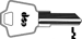 ESP Cam Key Blanks 1502