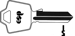 ESP Cam Key Blanks 1503