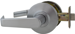 Grade 2 Passage Regular Lever, ANSI Strike (4-7/8in x 1-1/4in), 2-3/4in Backset, 626/US26D Satin Chrome