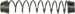 Tumbler Spring Wide, 100/Pack