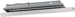 Narrow Overhead Concealed Heavy Duty Closer, Double Acting Non-Hand Standard Track Arm with Bumper, ADA Size 4, Wood & Metal WMS Screw Pack, 689/AL Aluminum Powder Coat