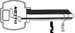 Key Old 1577 A1054WC