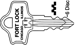 Fort Key Blanks F/9000 Series 6 Disc