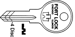 Fort Key Blanks F/23000 Series 4 Disc