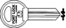 Fort Key Blanks F/16000 Series Round