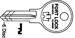 Fort Key Blanks F/23000 Series Master