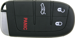 Dodge 4 Button Logo 4th Gen PEPS L,U,T,P