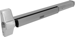 Fire Rated Rim Exit Device, Less Trim, No Dogging, 36in, Grade 1, 630/US32D Stainless Steel