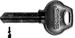 Key Blanks 77A2 Keyway 6-Pin, Nickel Silver