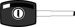 Ford Cloneable Transponder Key Blank