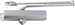 Grade 1, Light Duty Closer Full Cover, Adjustable 1-6, Regular Parallel Arm, 689/SP28 Powder Coated Aluminum