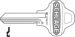 Schlage Everest Key Blank C120