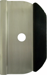 Exit Trim - Vandal Pull with Cylinder Cut Out, Less Rim Cylinder, 630/US32D Stainless Steel