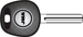 TOY48BT4 Toyota Chipless Shell