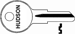 Hudson Key Blanks 5 Disc 1098X