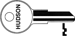 Hudson Key Blanks 5 Disc 1041T