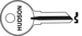 Hudson Key Blanks 5 Disc 1069B